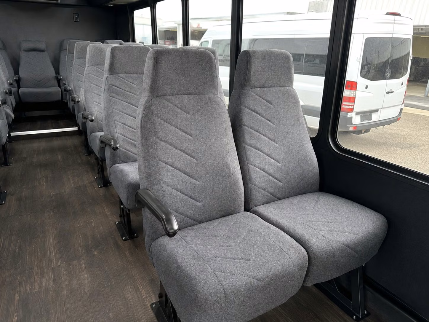20 passenger minibus inside