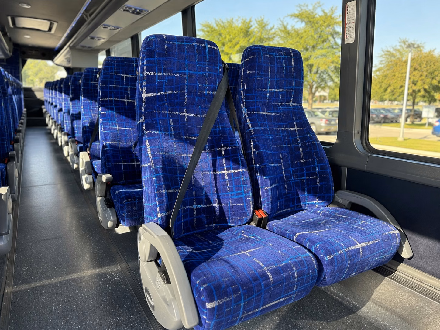 charter bus rentals for large austin prom groups traveling together