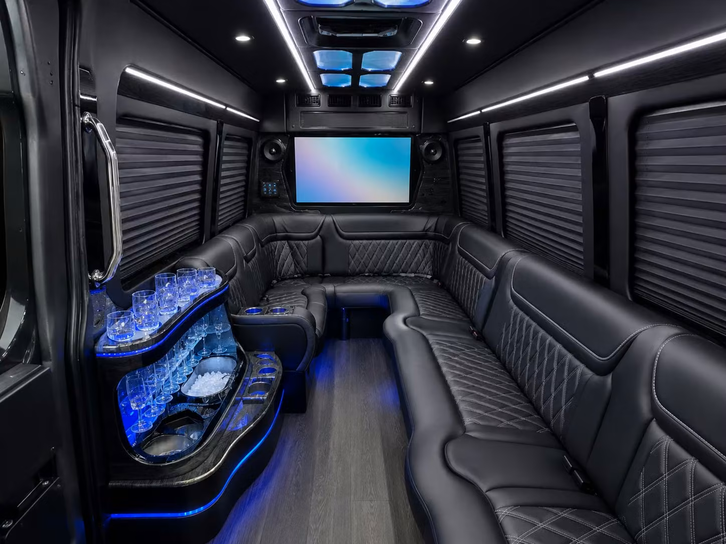 sprinter van rentals for intimate austin prom groups on a budget