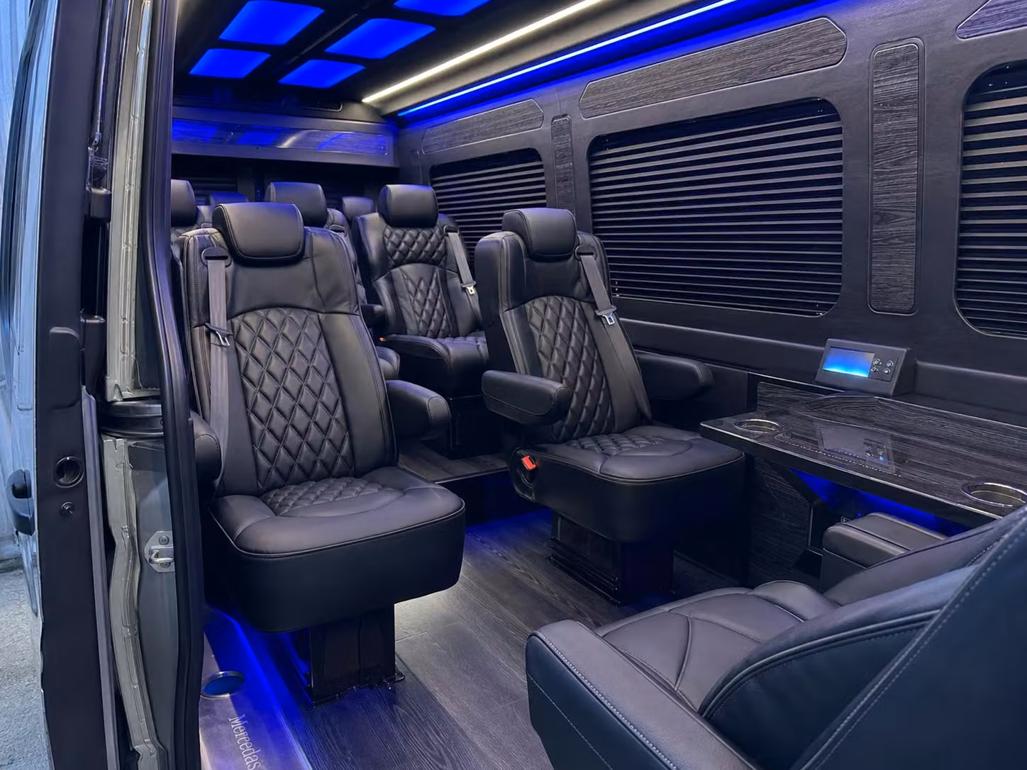 sprinter van transportation for groups and events across austin