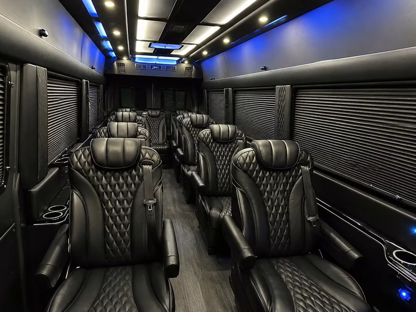 sprinter van with driver interior